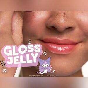 The creme shop tinted peptide lip glaze apricot